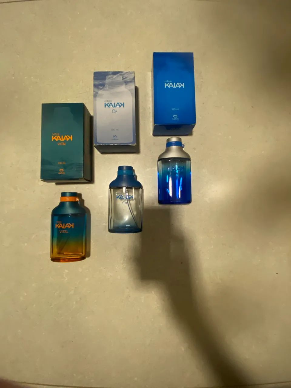 Fracos de perfumes 