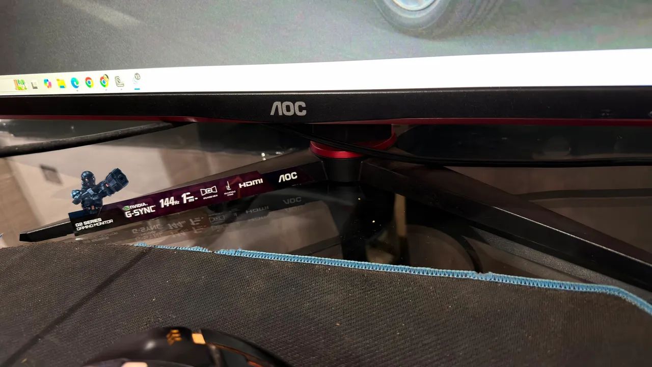 Monitor 27 polegadas 144hz AOC  - Foto 4