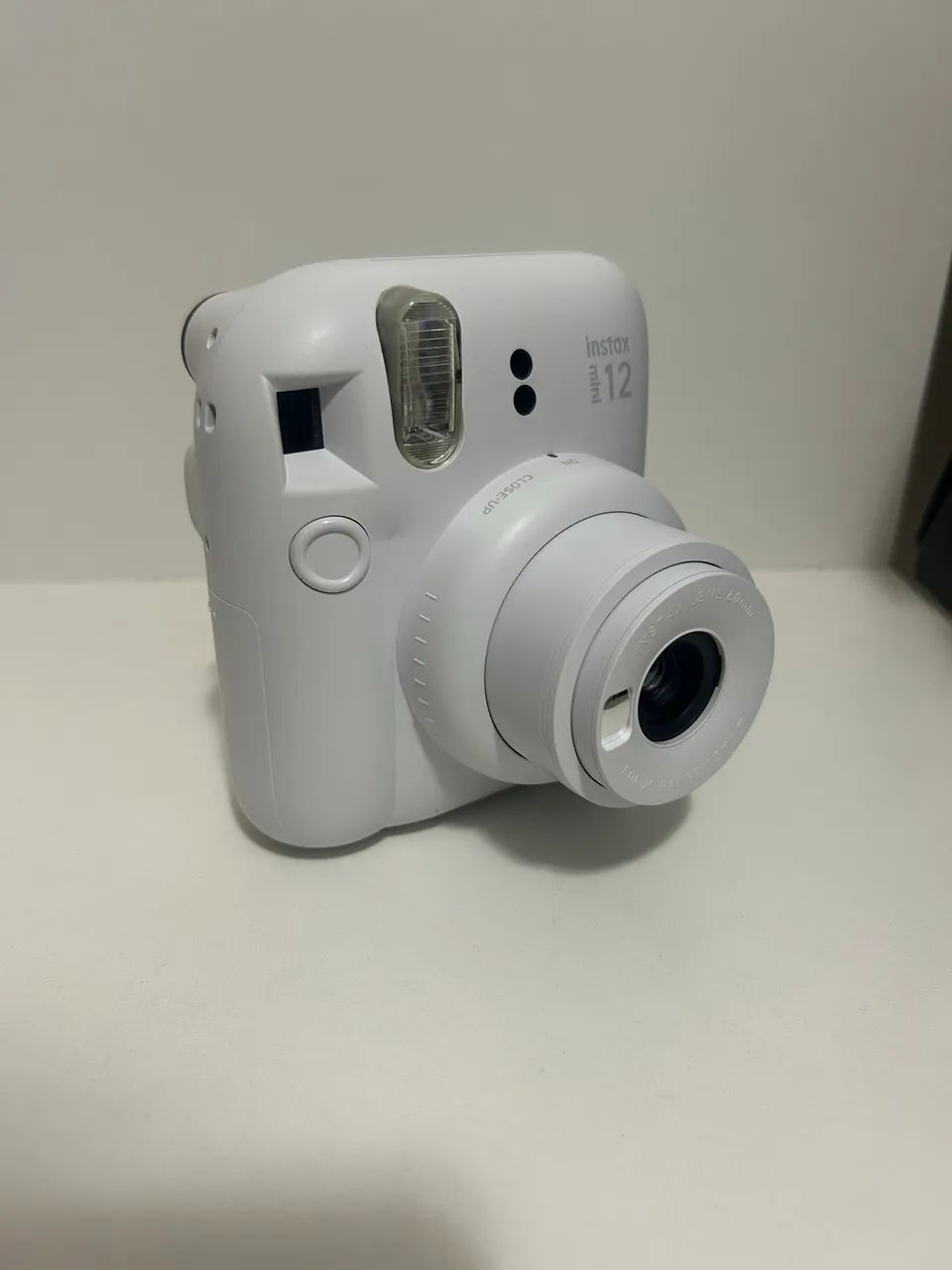 Câmera Instax Mini 12 Branca com Capa Protetora Branca - Foto 3