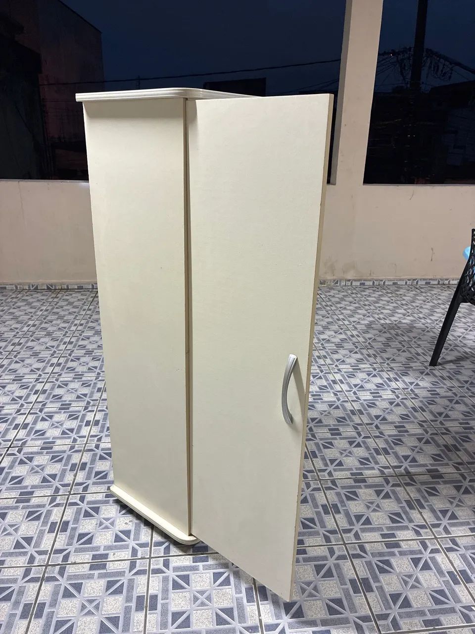 ARMÁRIO MULTIUSO BRANCO DE UMA PORTA - Foto 5