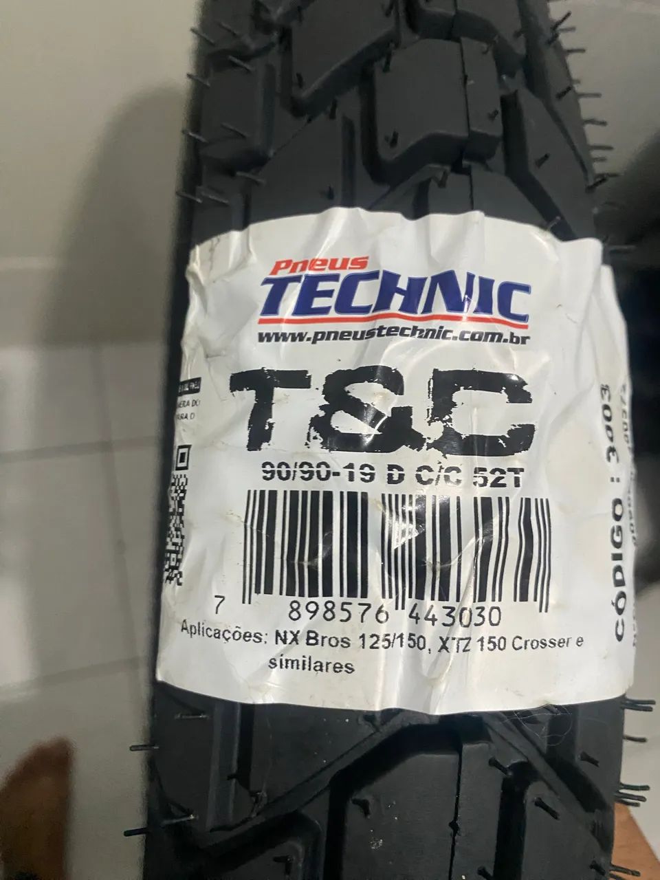 Pneu technic 90/90/19  - Foto 4