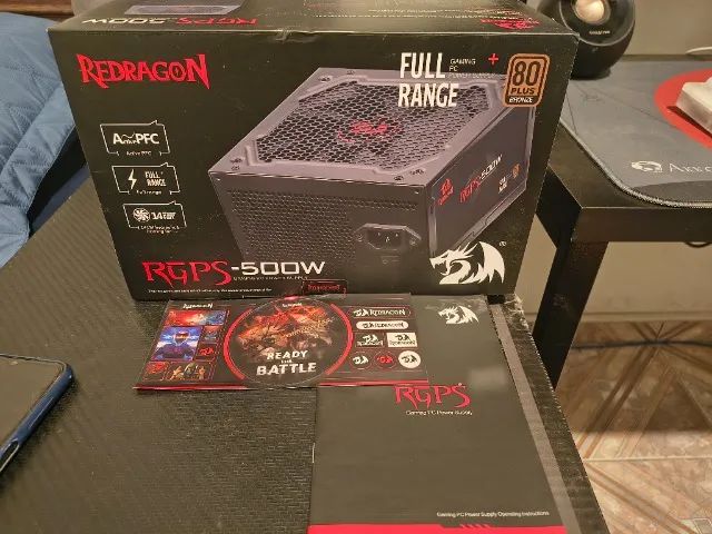 Fonte Redragon RGPS 500W - Foto 3