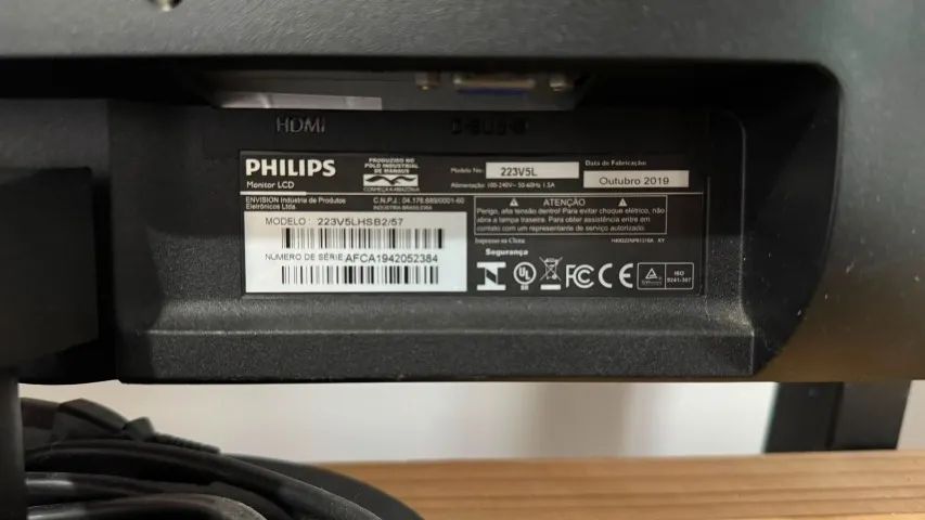 Kit 2 Monitores Full HD Acer 24 e Philips 22 Polegadas - Foto 4