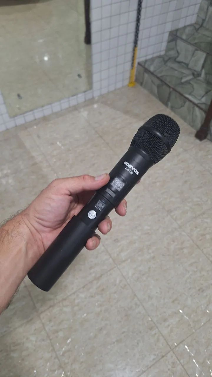 Vendo microfone (só o bastão) novo Devox dx-132 - Foto 2