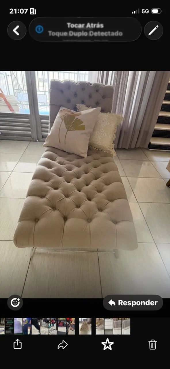 Cadeira de descanso pra sala 