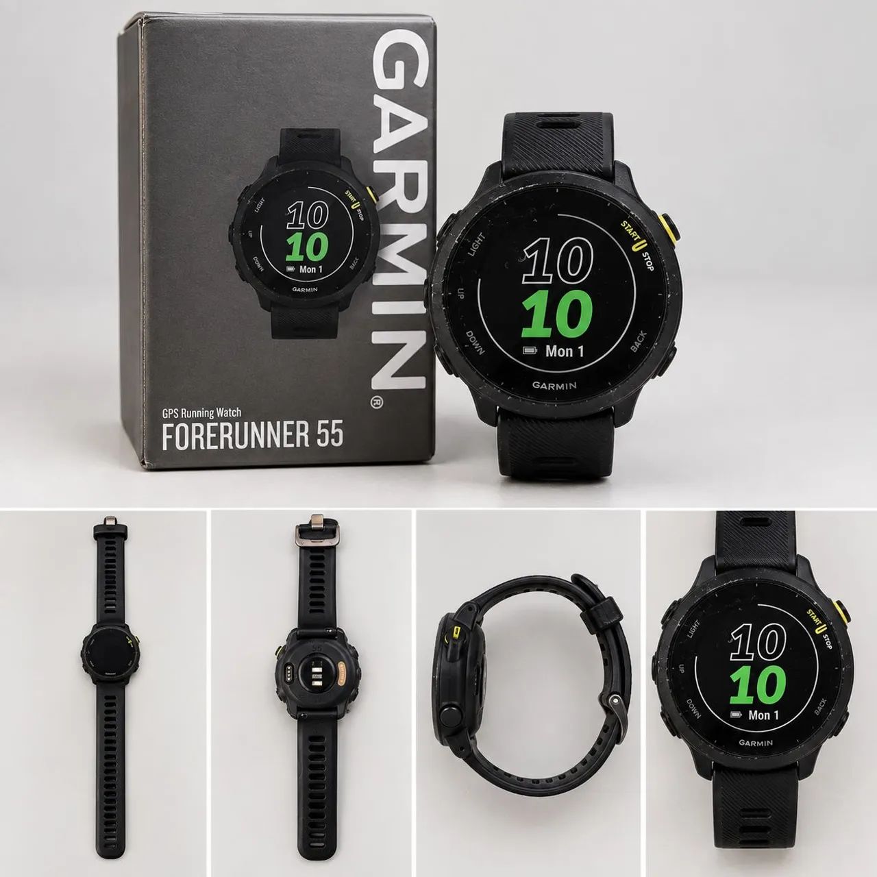 Garmin Forerunner 55 original, usado e em bom estado de conservação.
