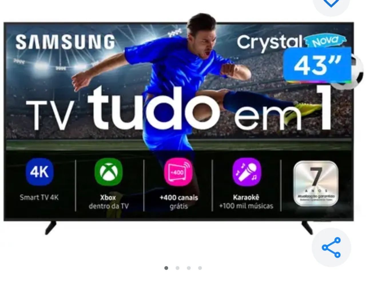 Smart tb sansung 43 polegadas 