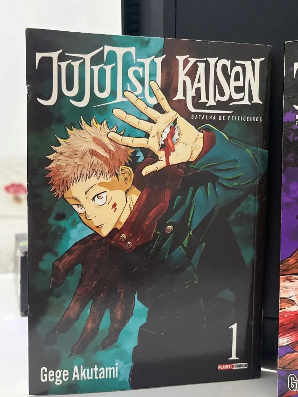 Kit Jujutsu Kaisen Mangá Volumes 1 ao 3 - Ótimo Estado - Foto 2