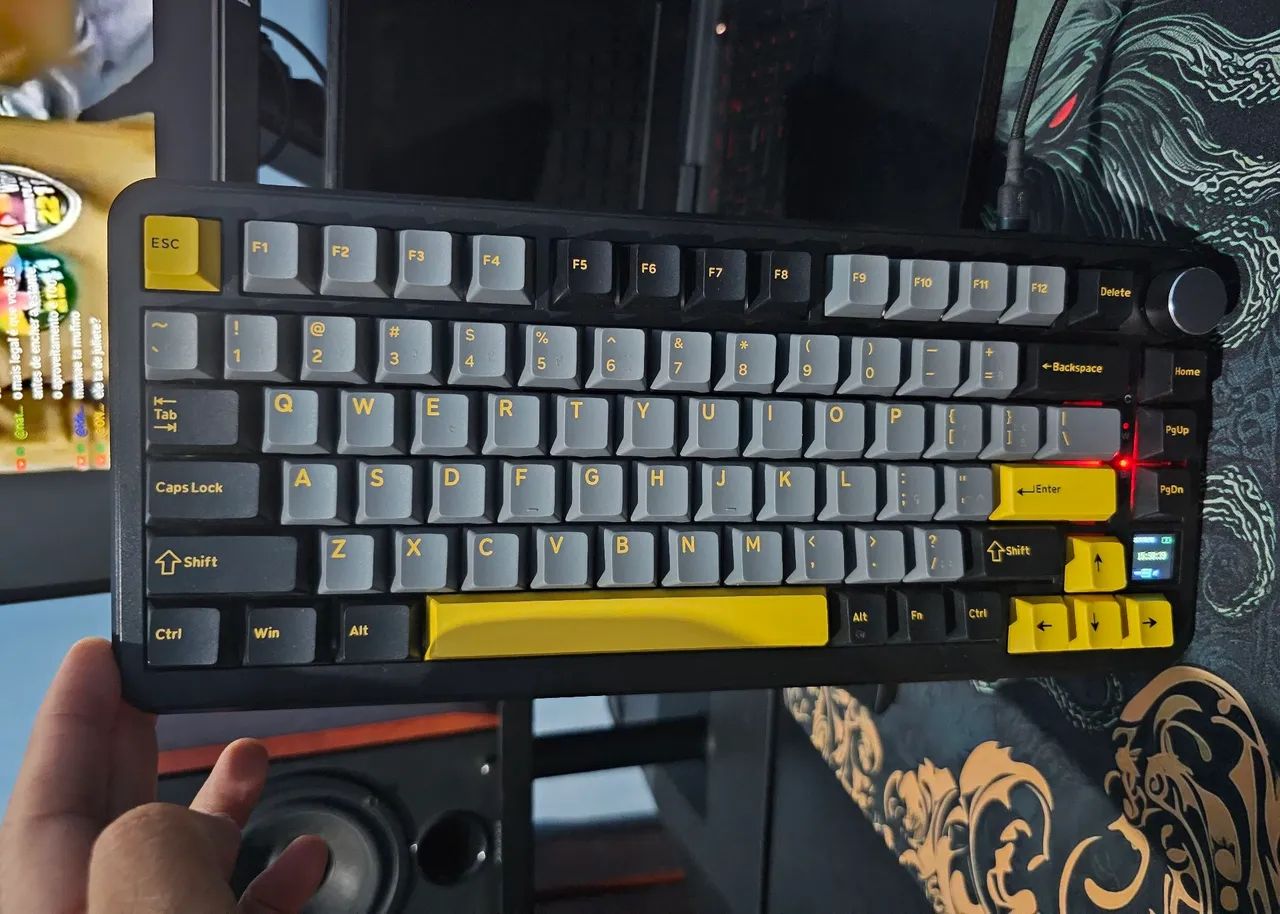 Teclado attack shark tri mod 