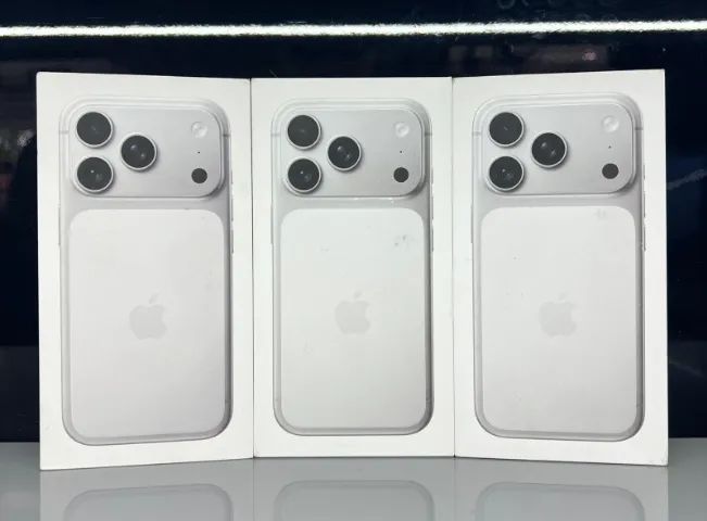 APPLE IPHONE 17 PRO SILVER 256GB NOVO NA CAIXA CAPA E PELICULA DE