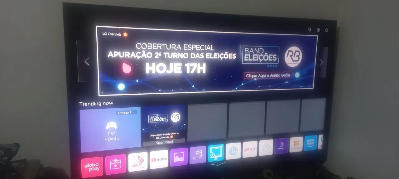 Vendo smart tv LG 50 POLEGADAS 4K com inteligência I.A
