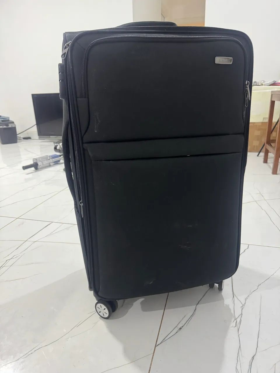 Mala de viagem grande com rodinhas - 80 × 47 × 32 cm