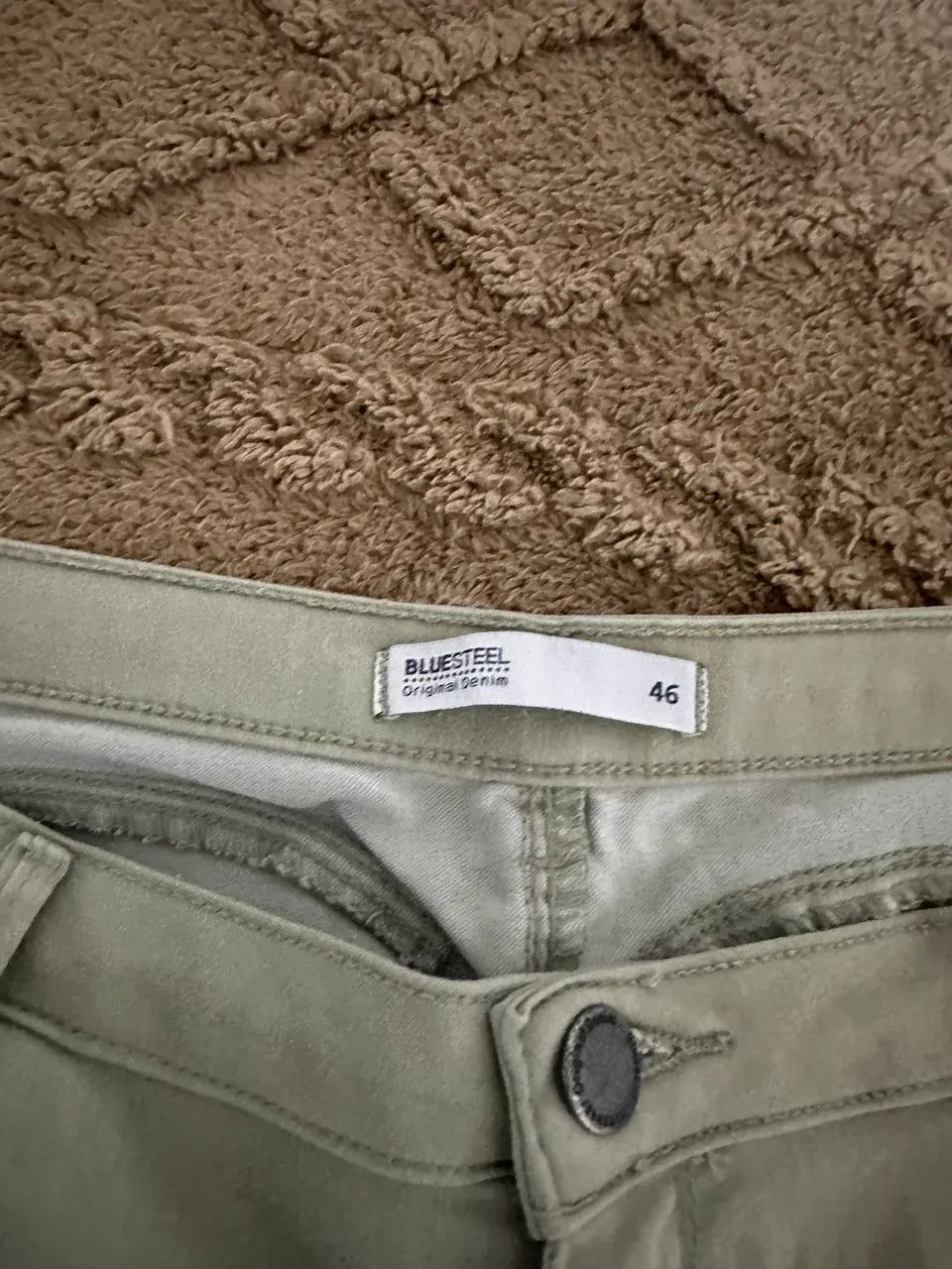 calça jeans verde 46 - Foto 2