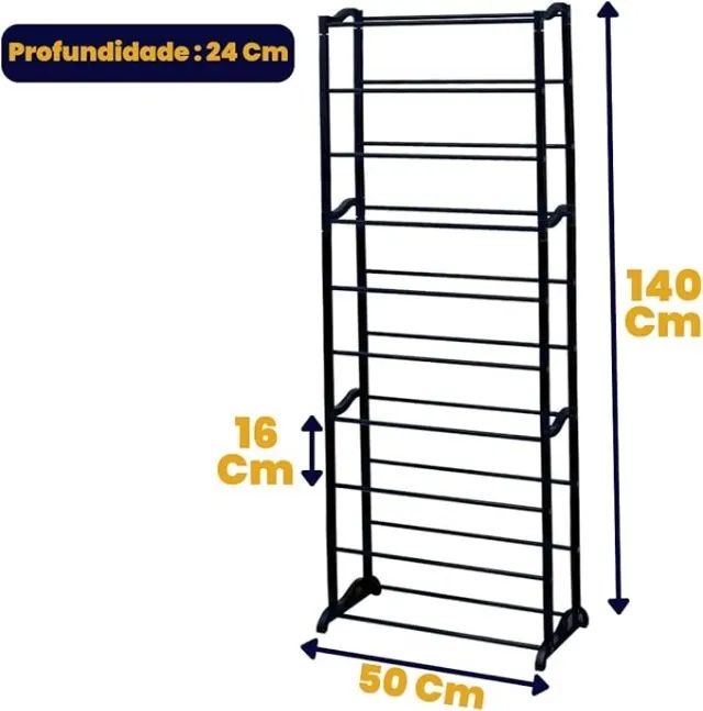 Sapateira Organizadora Multiuso Vertical 10 Andares  - Foto 3
