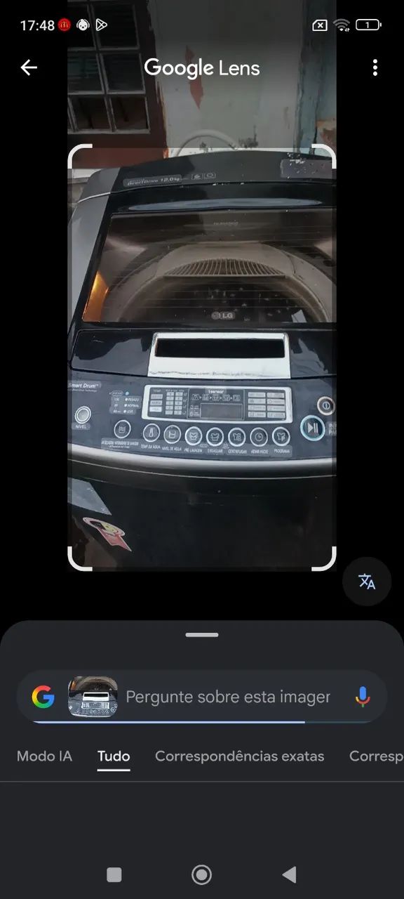 Máquina de lavar LG