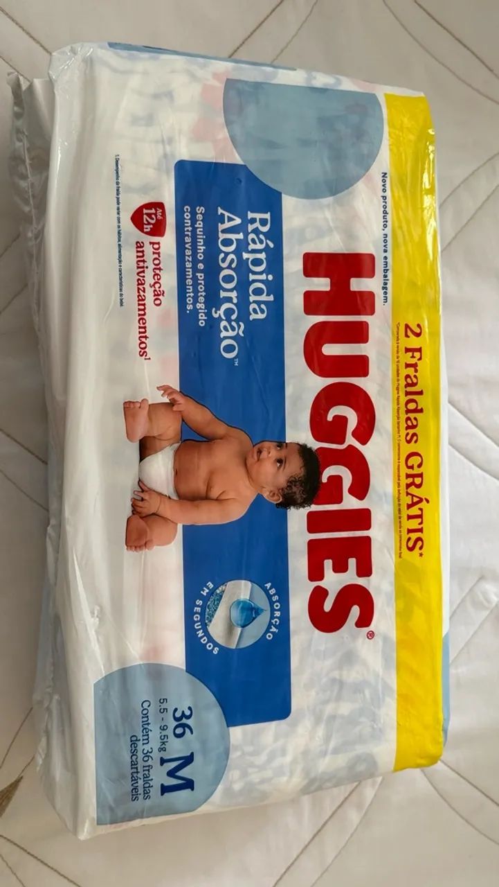 Fraldas Huggies - Foto 4