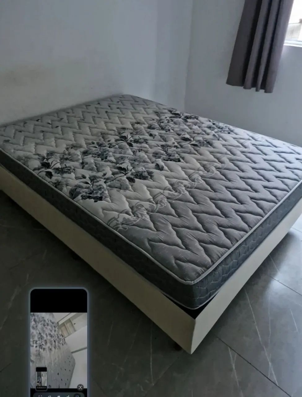 Cama casal super nova colchão D33