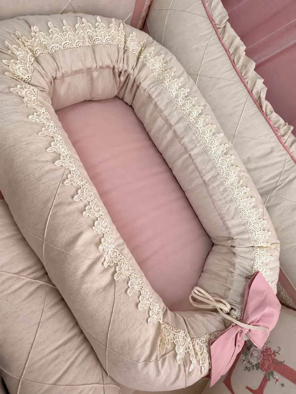 Kit quarto de bebê menina + berço - Foto 3