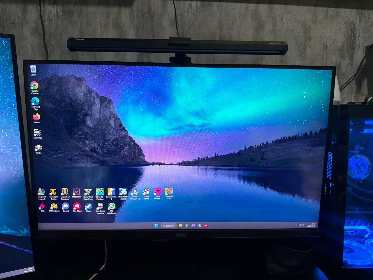 Monitor Gamer AOC 27pol FullHD - Foto 2