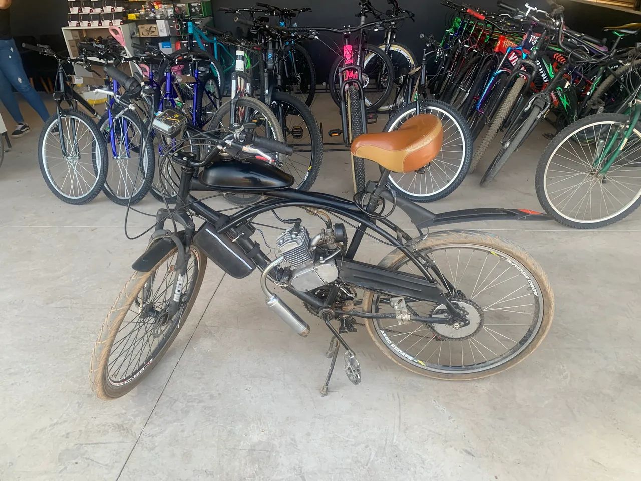 Vendo bike motorizada 80cc - Não me venha com propostas ruins!!? - Foto 4