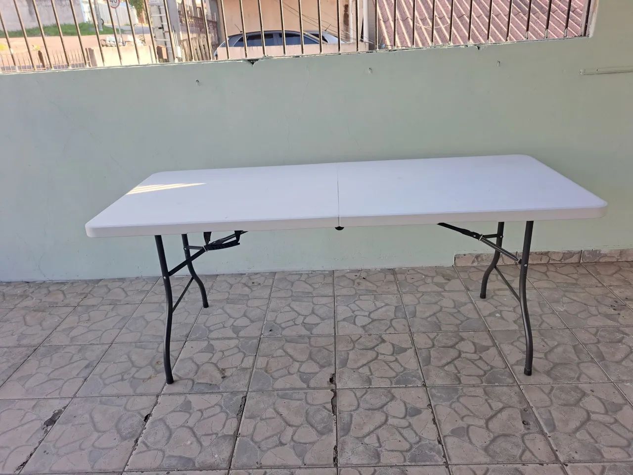 Mesa dobrável camping 