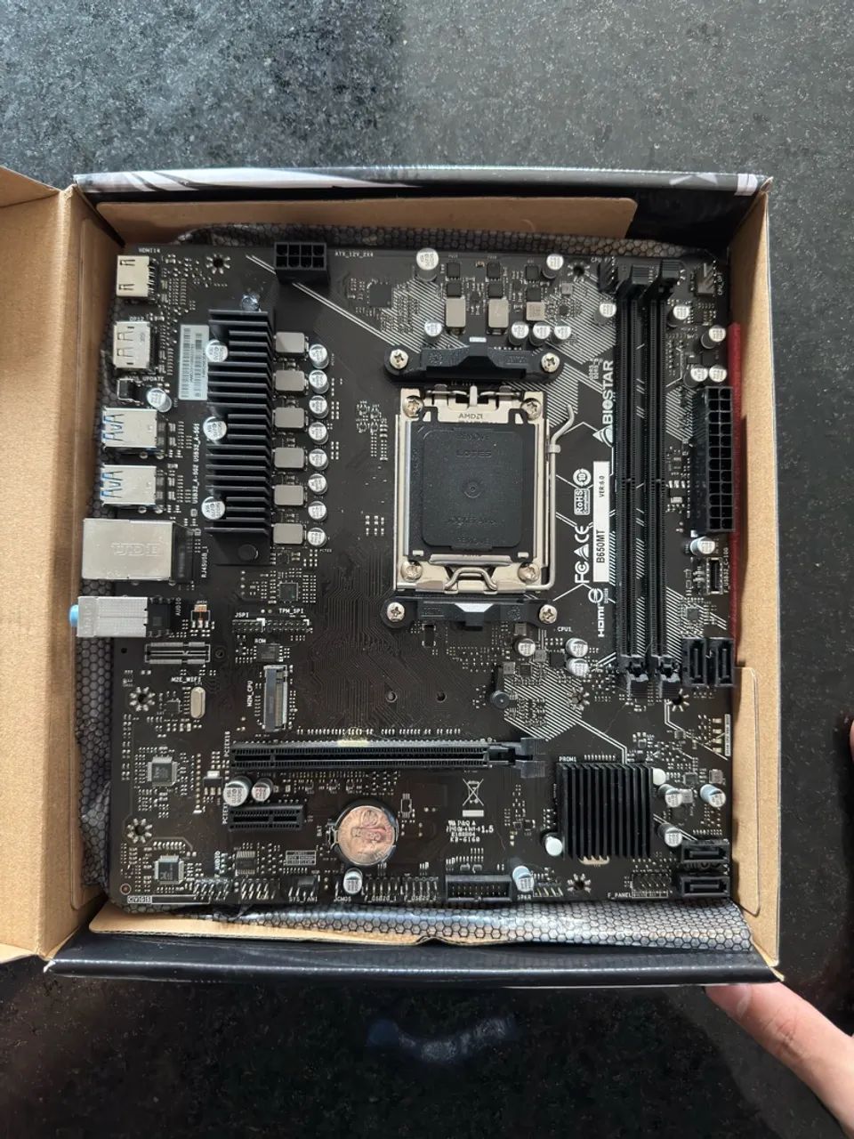 Placa mãe B650m Biostar - Foto 2