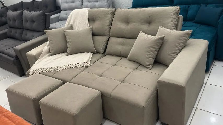 OFERTA SOFÁ 2M + BRINDES!!