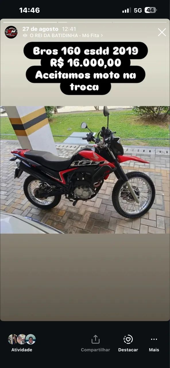 Moto bros ano 2019