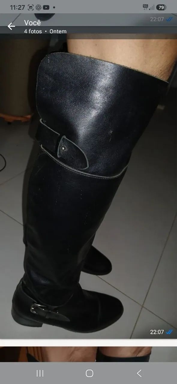 Bota de couro legítimo  - Foto 3