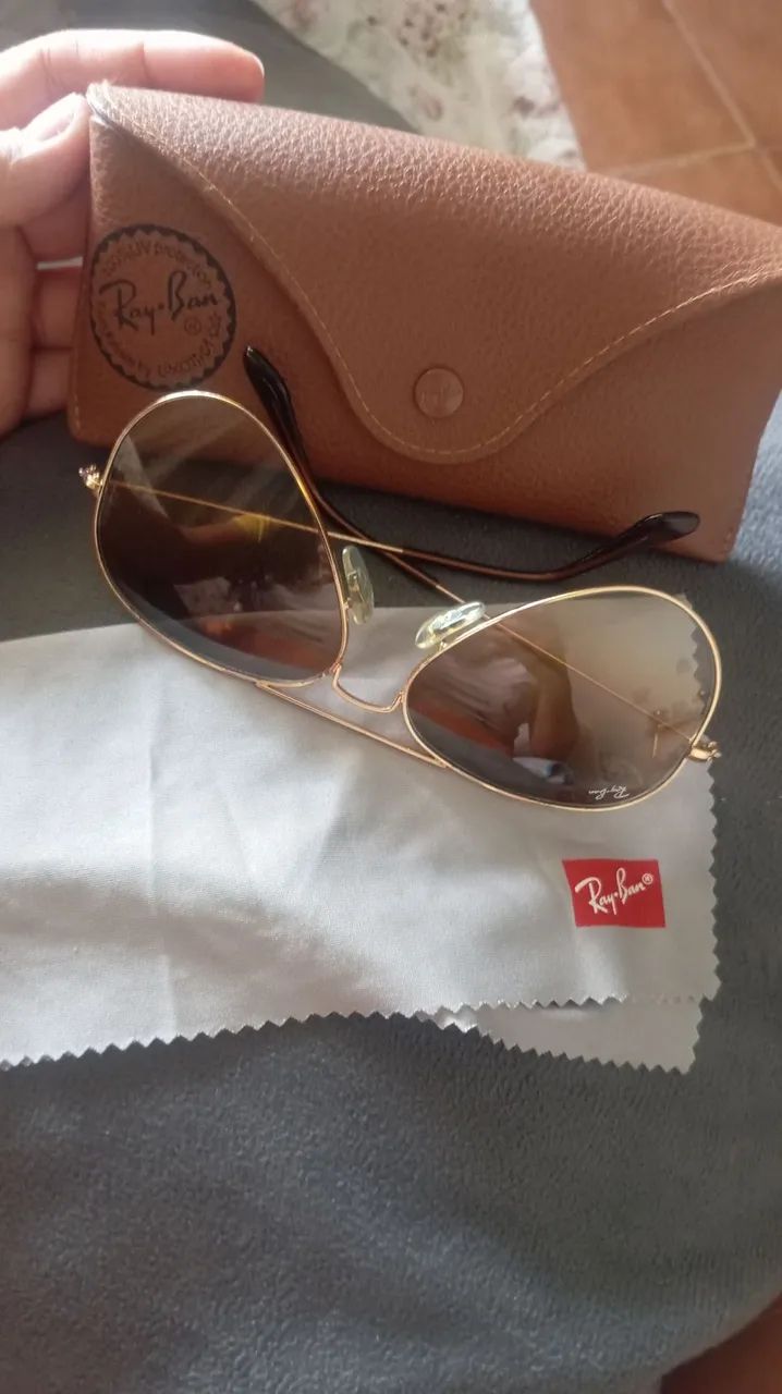 Óculos Ray-ban aviator  - Foto 3