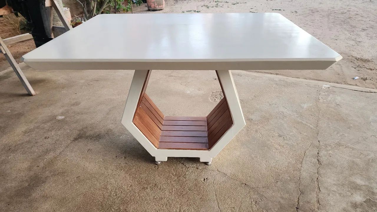 Mesa hexagonal - Foto 5