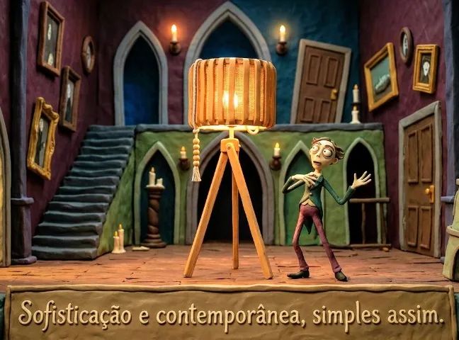 Luminária Abajur de Chão - Foto 4