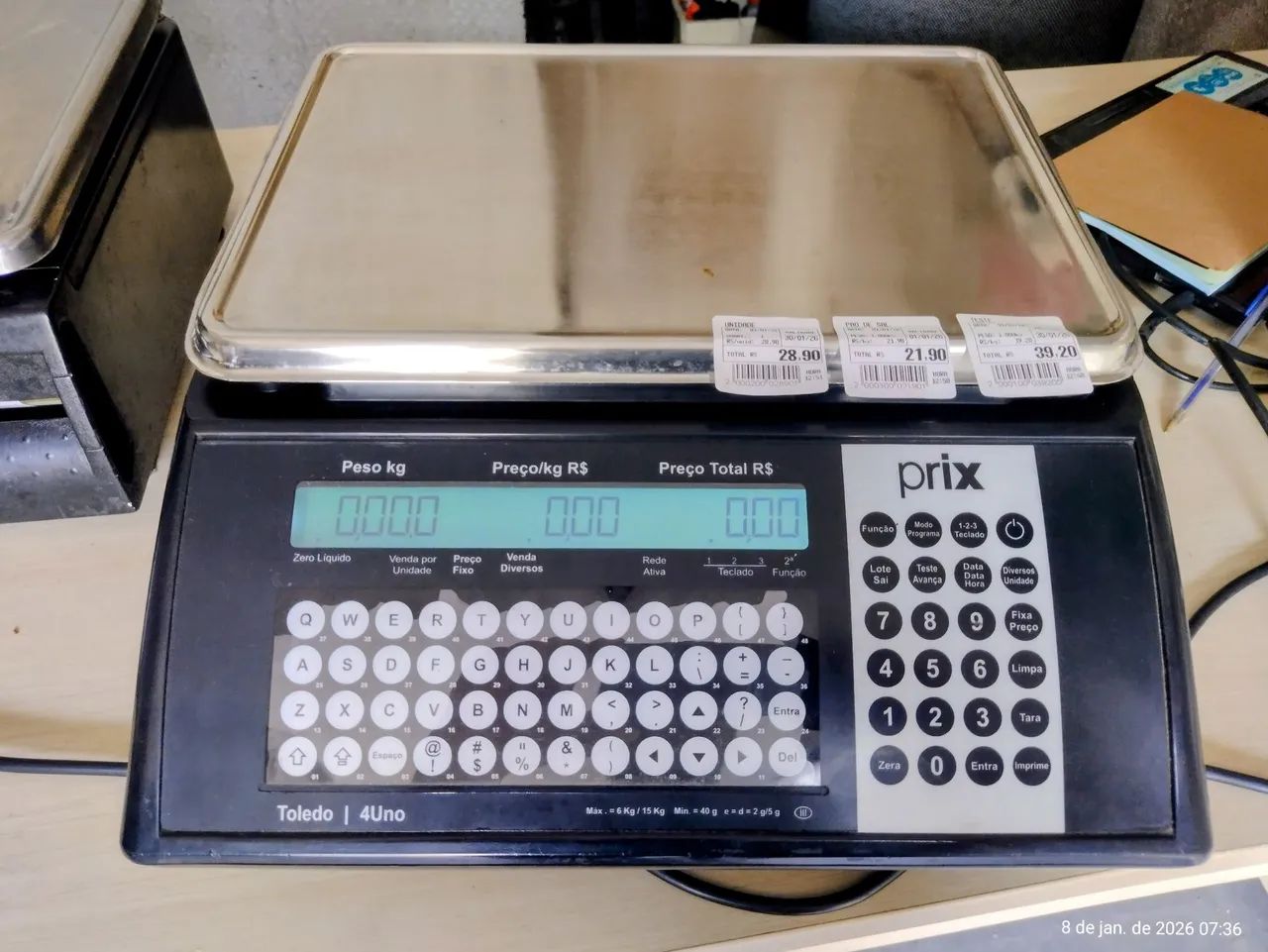 Balança Toledo Prix 4 uno 
