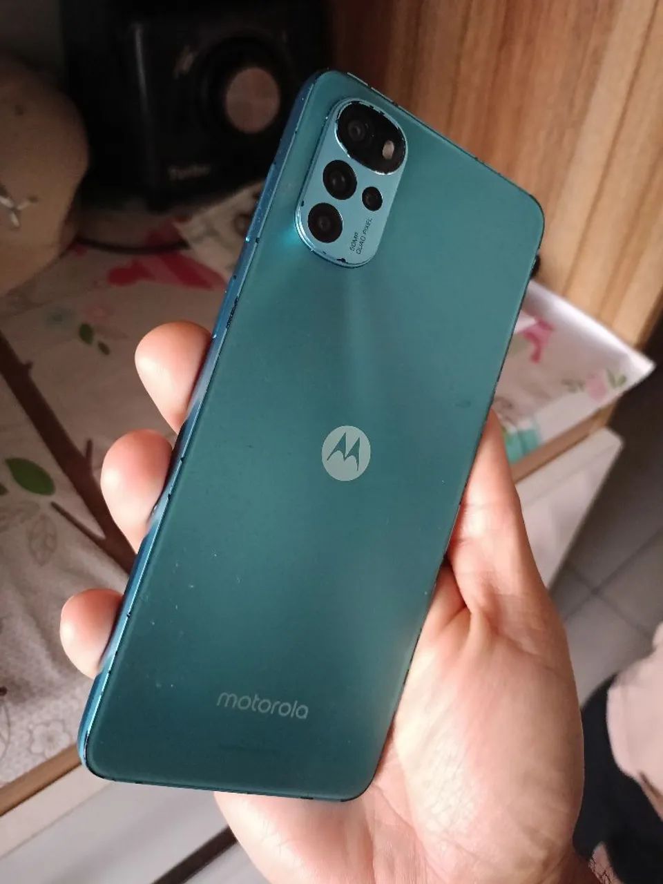 Celular moto g22 Motorola 128gb azul aceito trocar por Tablet 12gb, s10, S12 plus, hancnon - Foto 3