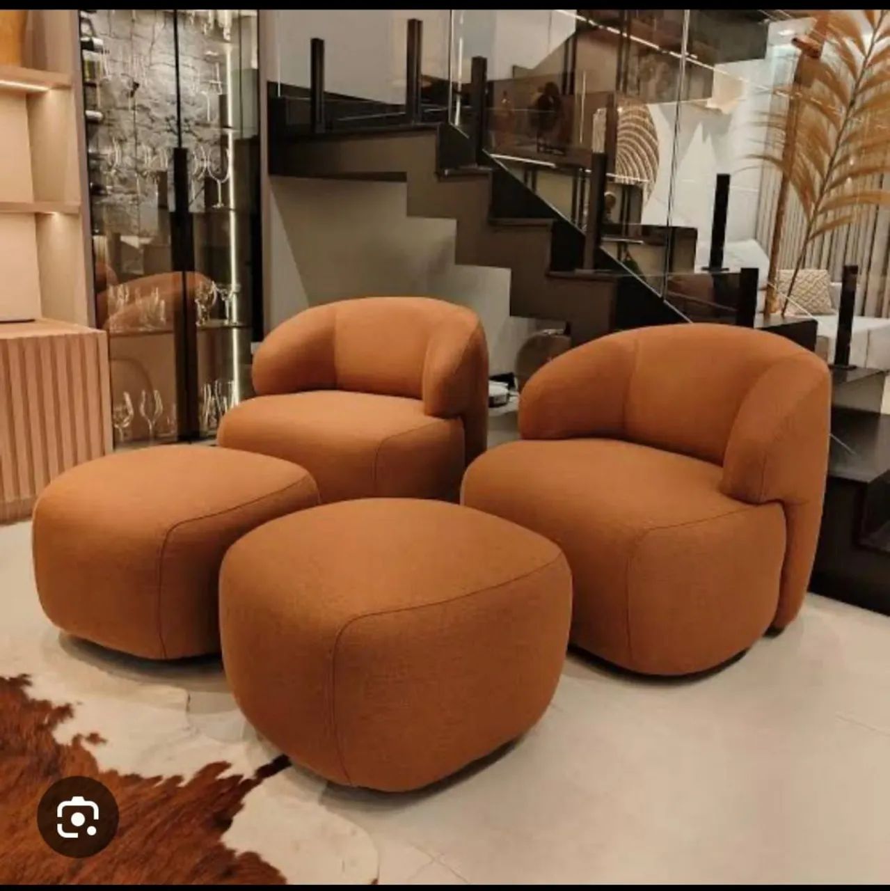 Poltrona giratória 