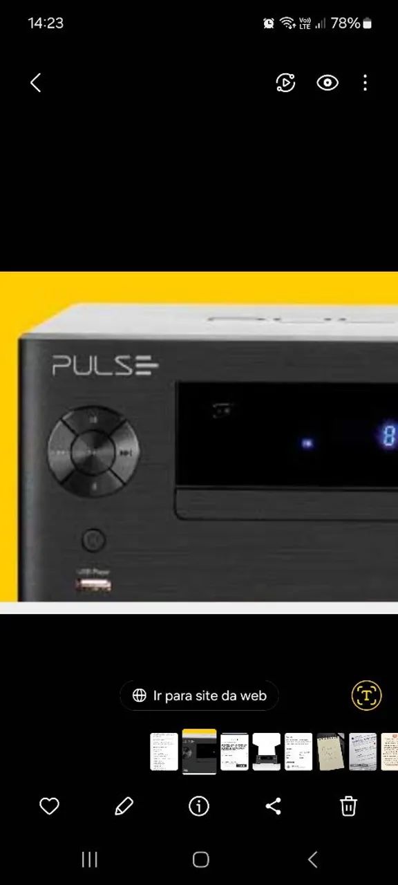 MINI SYSTEM MULTILASER PULSE SP387<br>SP387 - 250W RMS - Foto 3