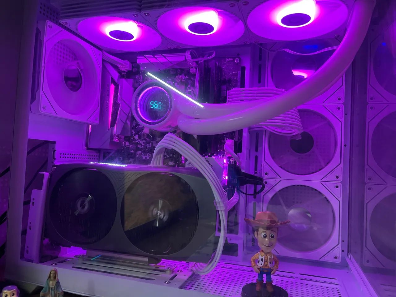 Suporte de placa de vídeo na vertical  - Foto 4