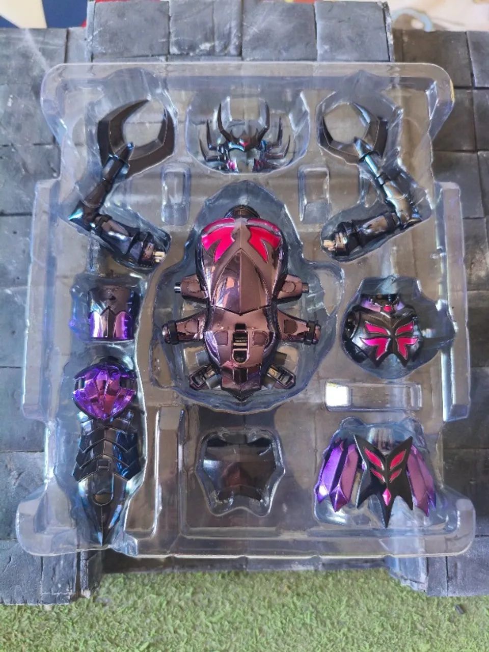 Cloth Myth Mascara da Morte Sapuri Ex Bandai - Foto 5