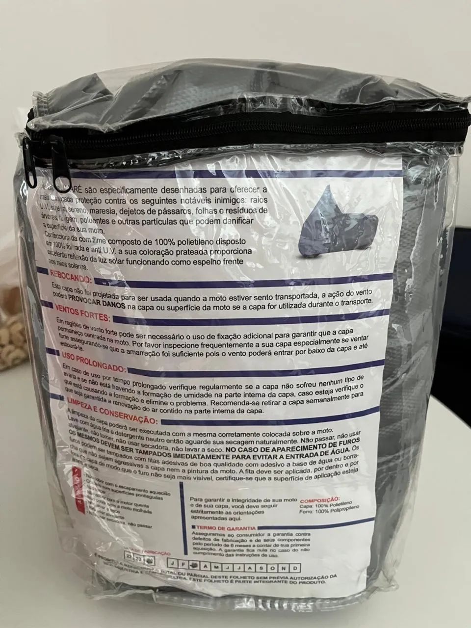 Capa para cobertura de moto - Foto 2