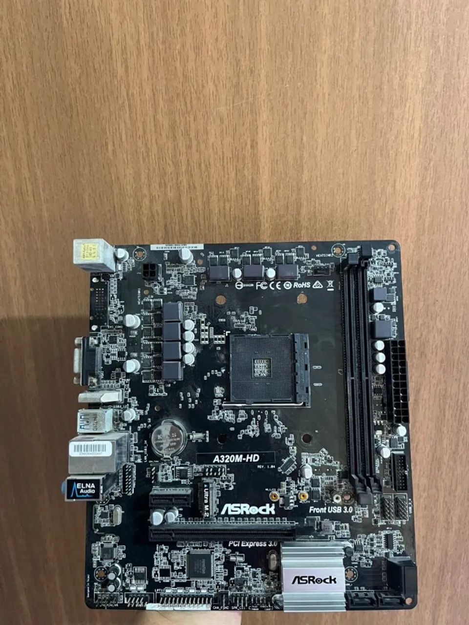 Placa-Mãe ASRock A320M-HD AM4 - Funciona com Vídeo Integrado - Foto 3