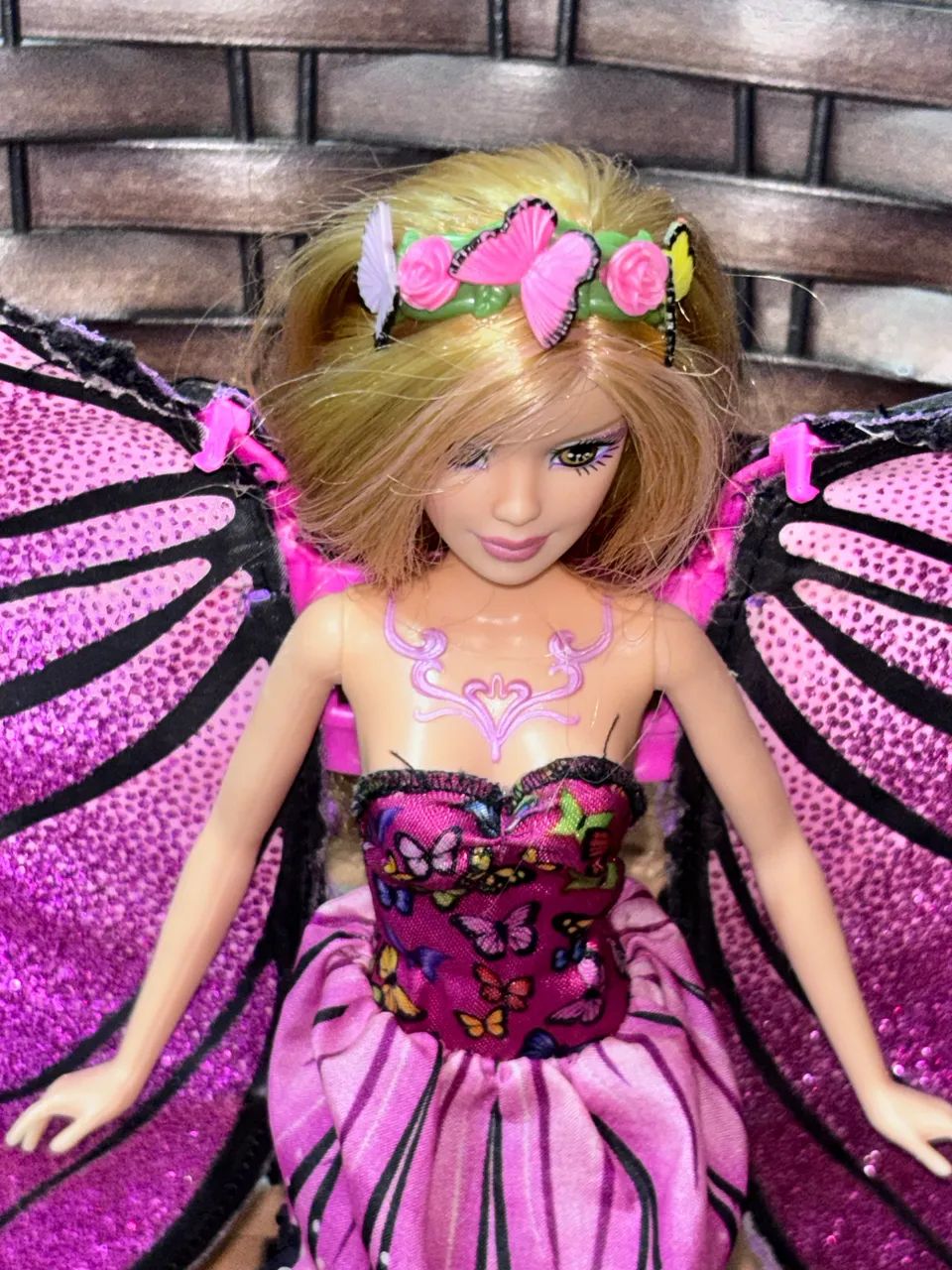 Barbie Butterfly (2007) versão China - Foto 3