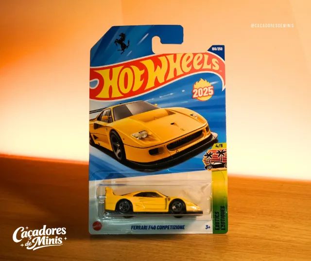 Ferrari F40 Competizione - Hot Wheels - Hobbies e coleções