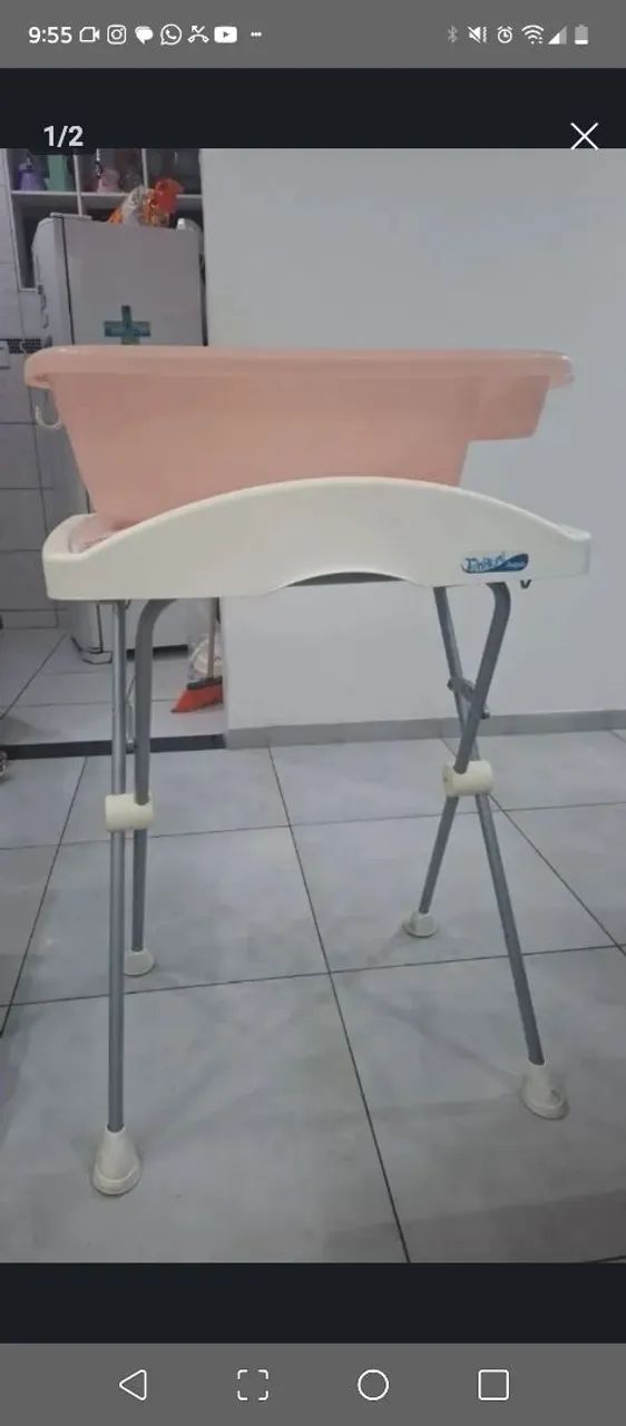 Cadeirinha importada com proteção nas laterais - Foto 4
