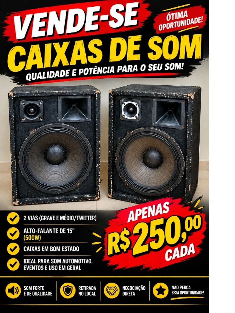 CAIXAS DE SOM PARA PROFISSICIONAL