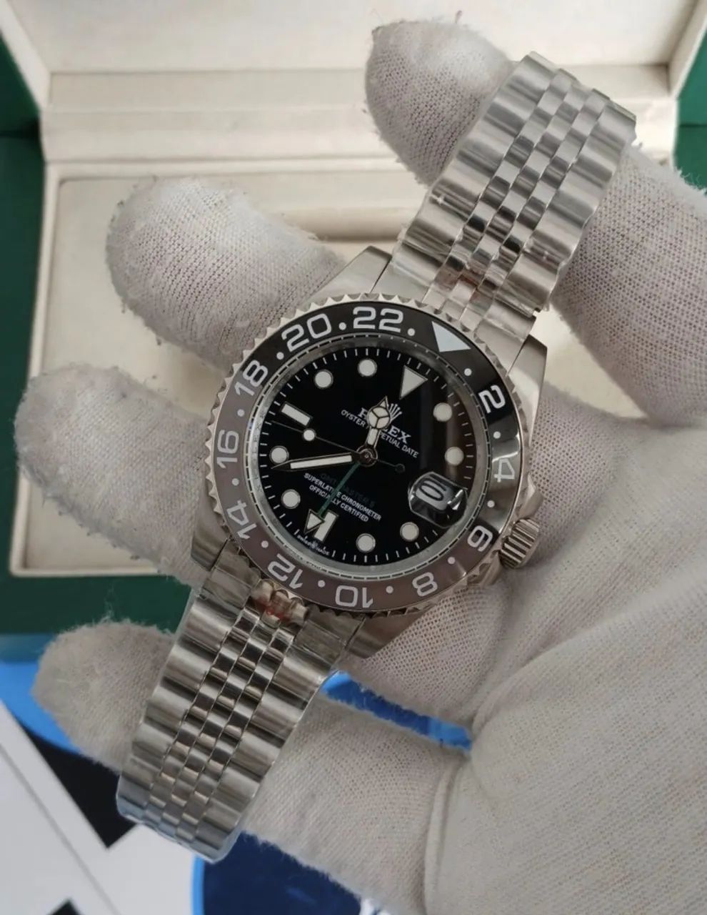 RELÓGIO RLX GMT CRITIAN B AUTOMÁTICO  - Foto 2