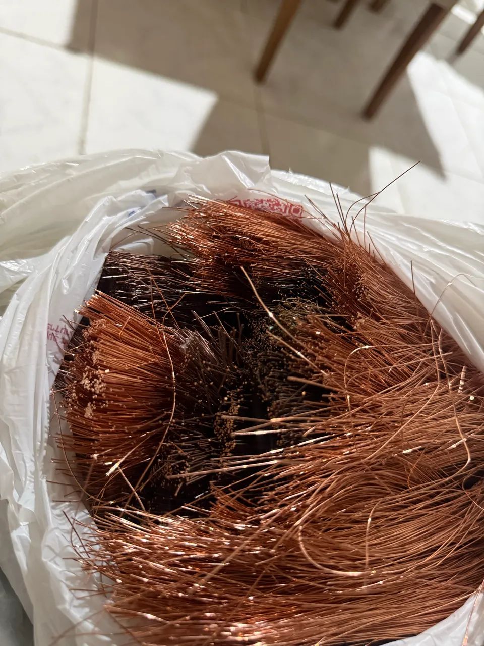 3 kg de cobre