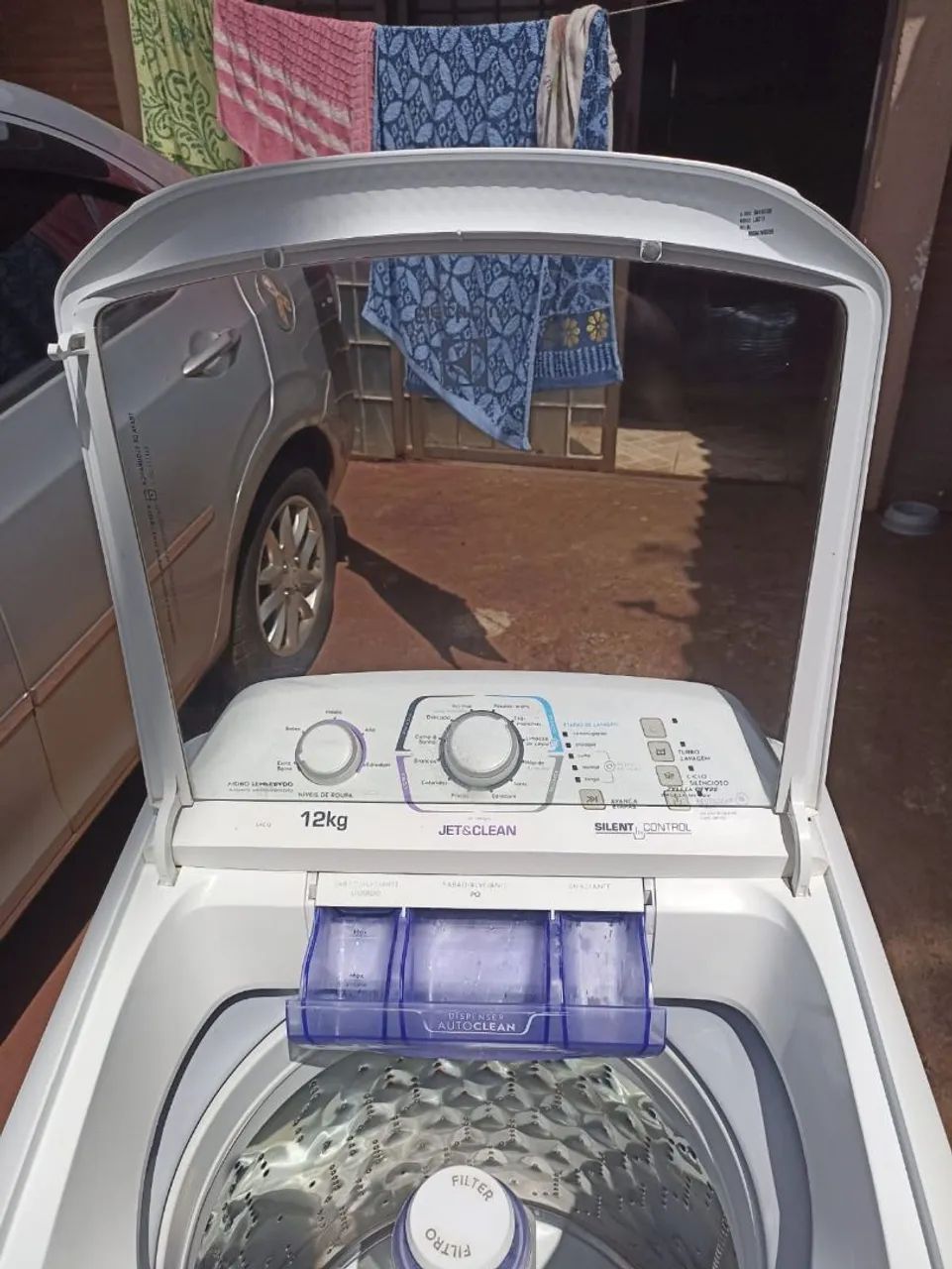 Máquina de lavar roupa Eletrolux 12kg turbo 