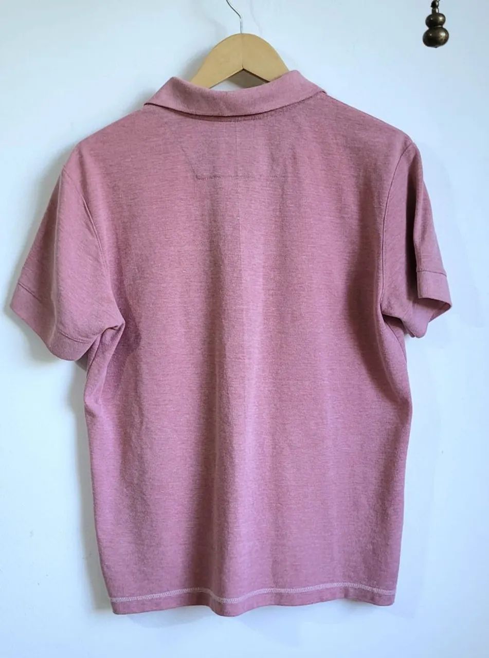 Camisa Polo Goiaba Tam M - Foto 2