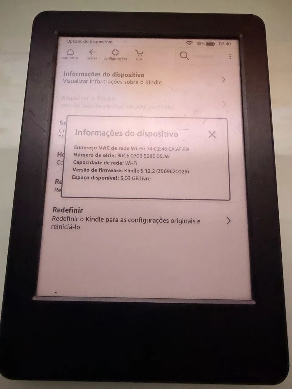 Kindle 5 Geração - Foto 2