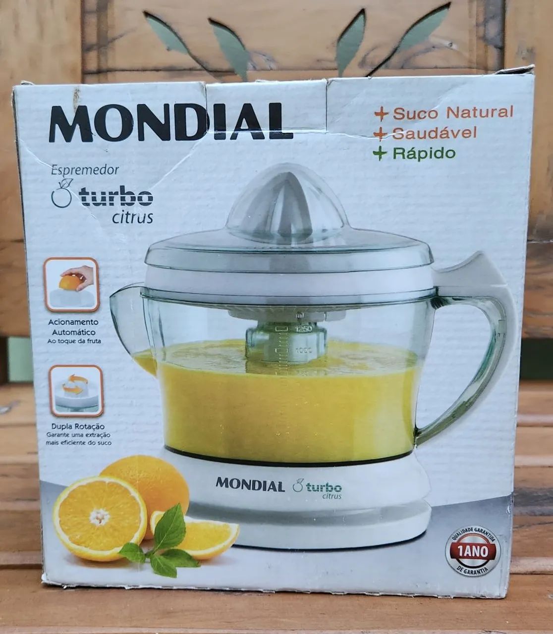 Espremedor de frutas Turbo Citrus Mondial